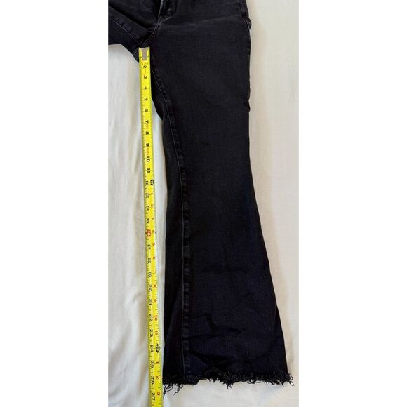 Good American Good Legs Mid-Rise Crop Bootcut Jeans - 29/8 - Picture 10 of 11